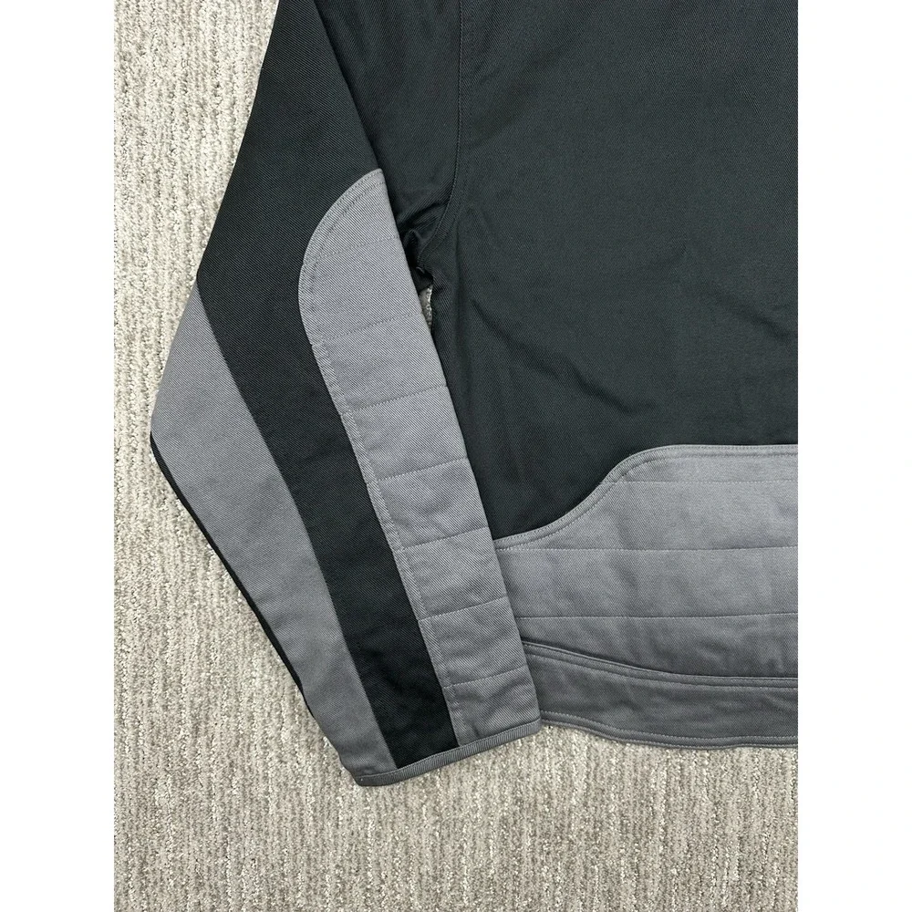 New Jordan Brooklyn Motorsport Jacket Black/Iron Grey HV1048-010 Men's Small